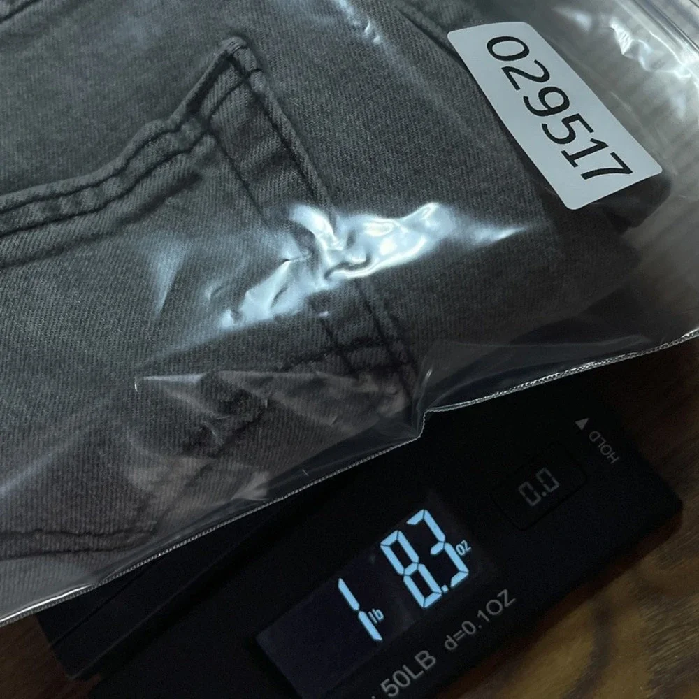 Levis Jeans Mens 32x32 Grey‎ 514 Straight Leg Stretch Denim Casual Classic